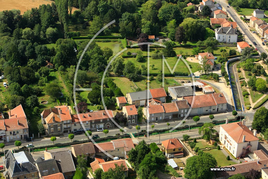 Photo arienne de Fresnes-en-Wovre