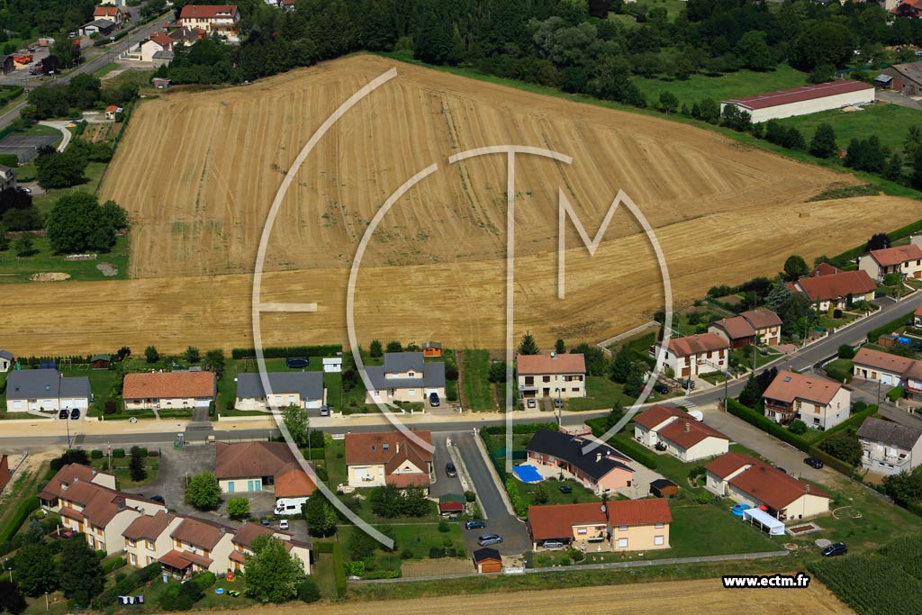 Photo arienne de Fresnes-en-Wovre