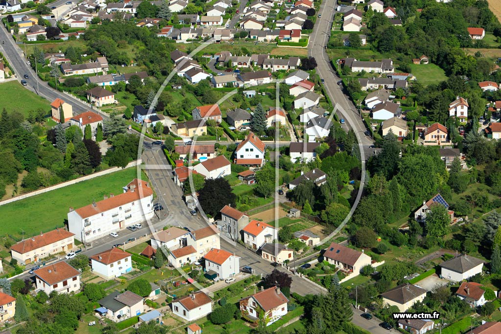 Photo arienne de Verdun (Briolet)