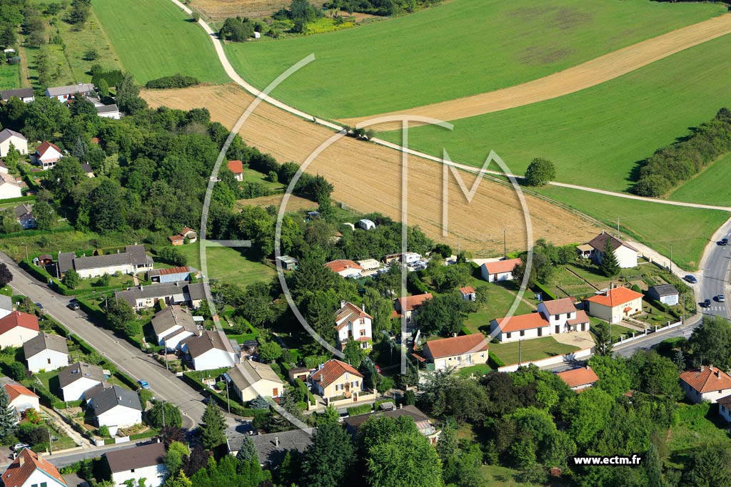 Photo arienne de Verdun (Briolet)