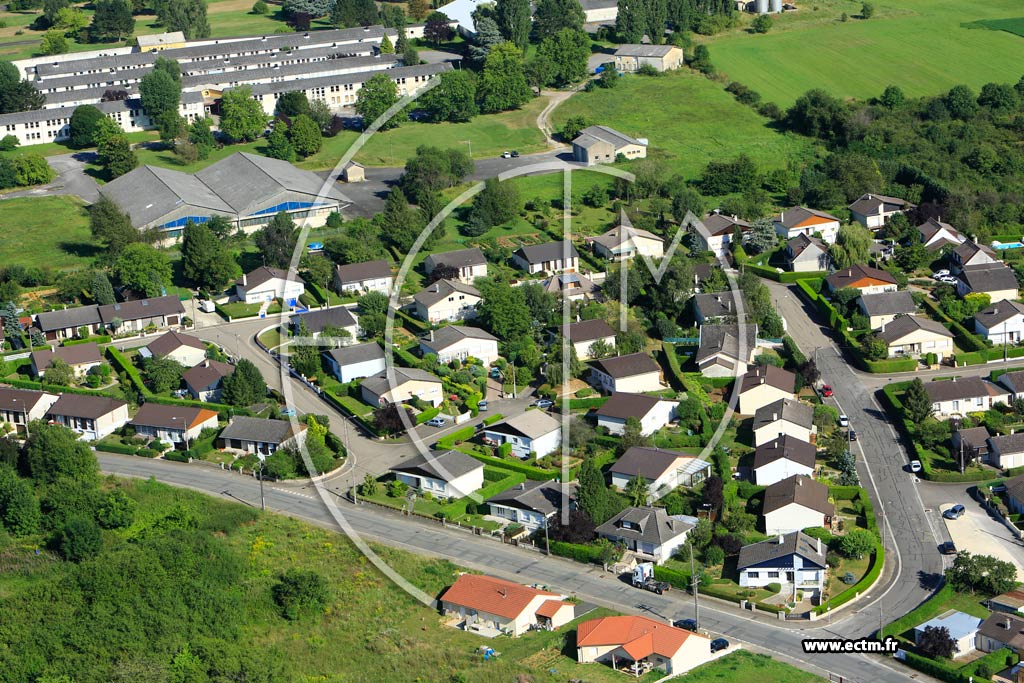 Photo arienne de Verdun (Briolet)