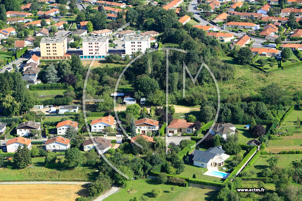 Photo arienne de Verdun (Dieu du Trice)