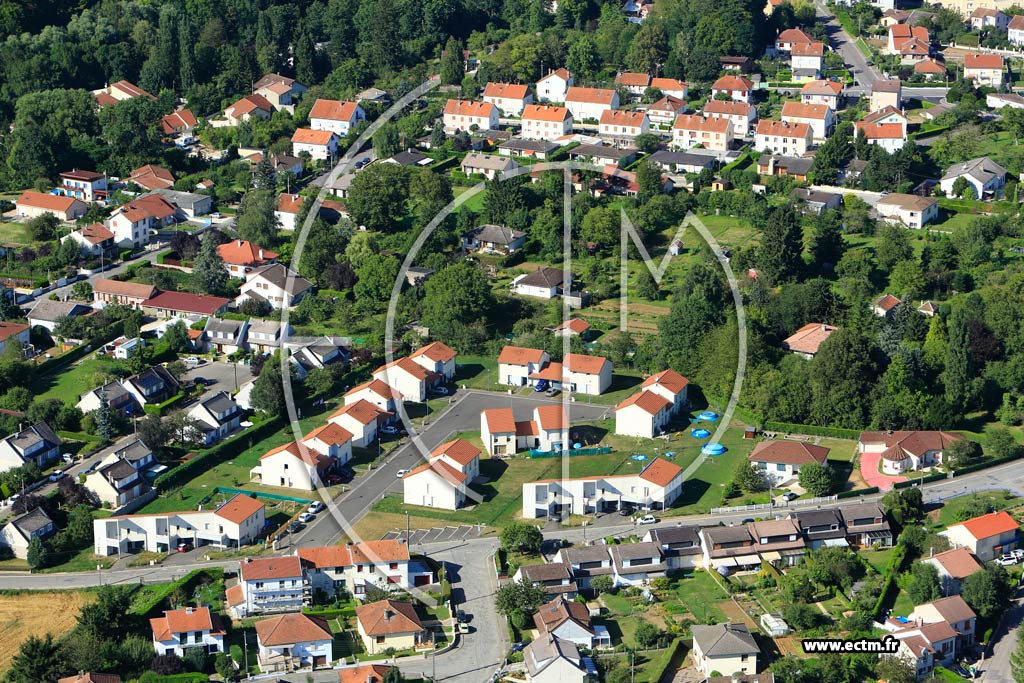 Photo arienne de Verdun (Dieu du Trice)