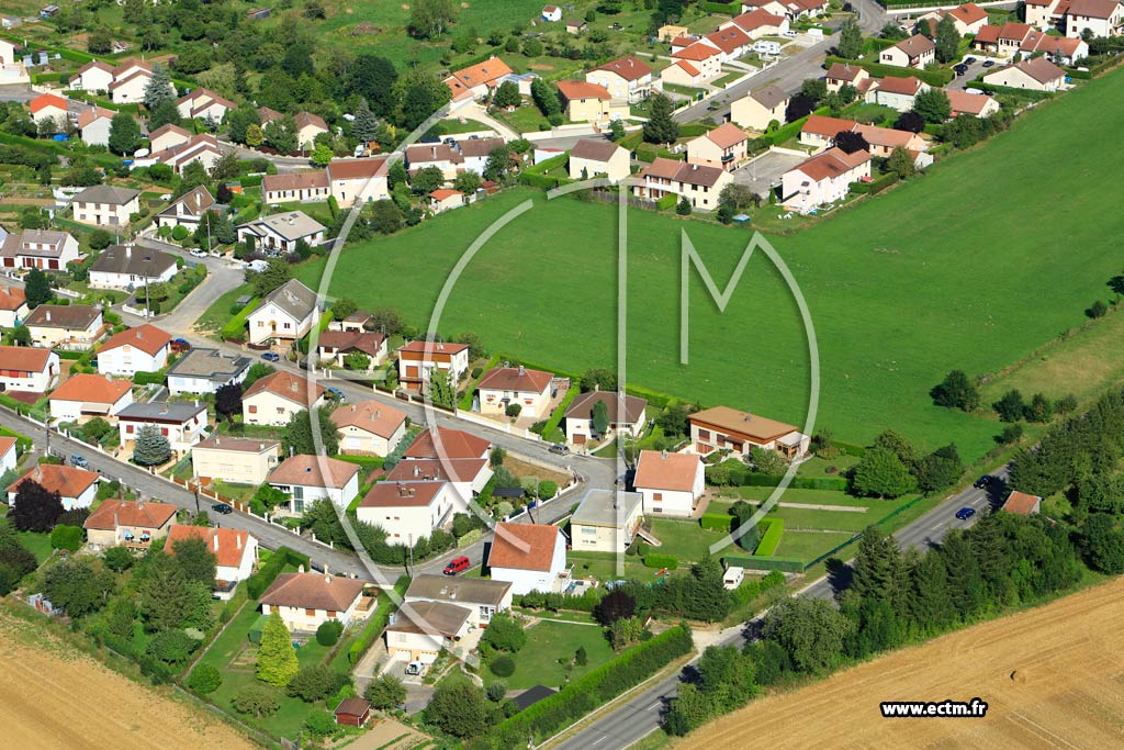 Photo arienne de Verdun (Dieu du Trice)