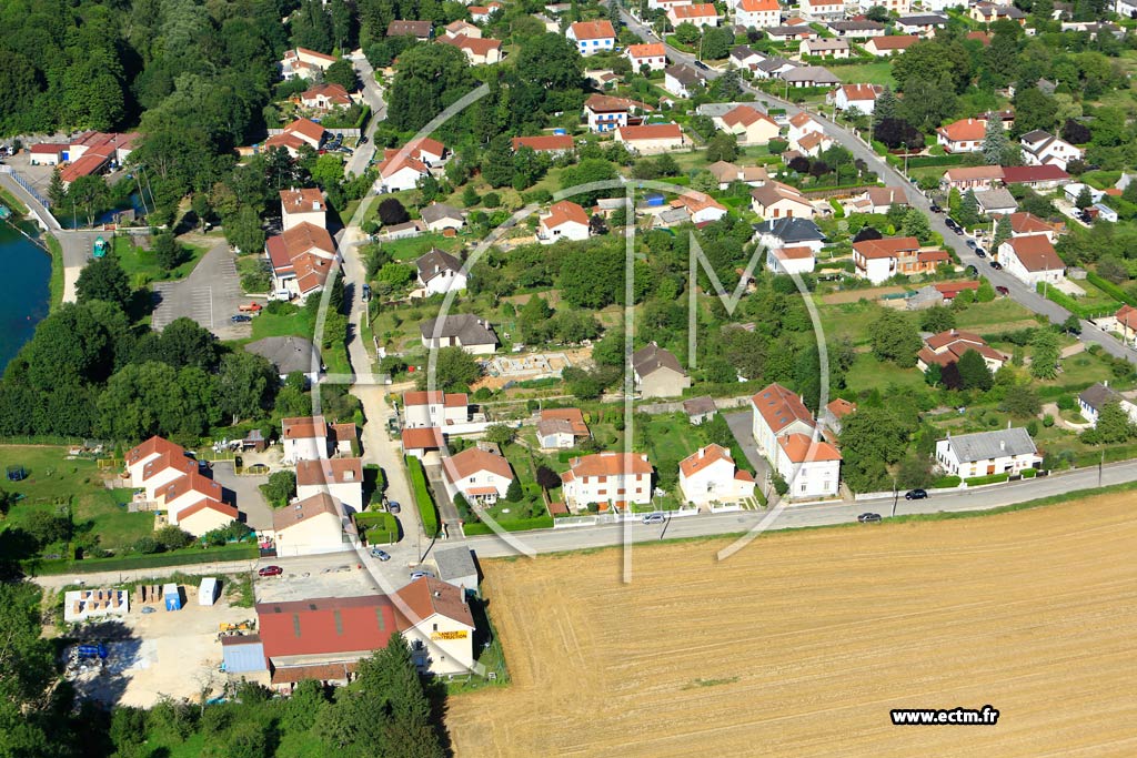 Photo arienne de Verdun (Dieu du Trice)