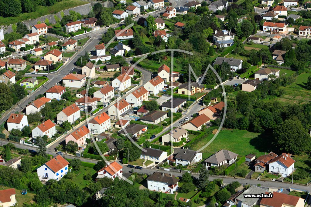 Photo arienne de Verdun (Dieu du Trice)