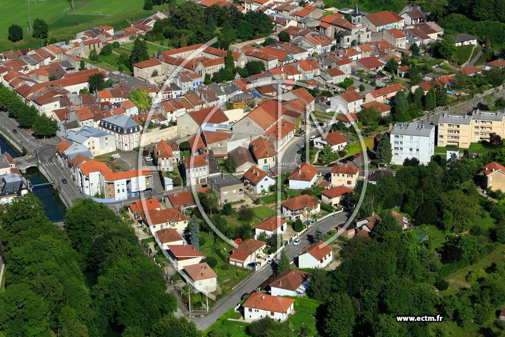 Photo arienne de Verdun (Dieu du Trice)