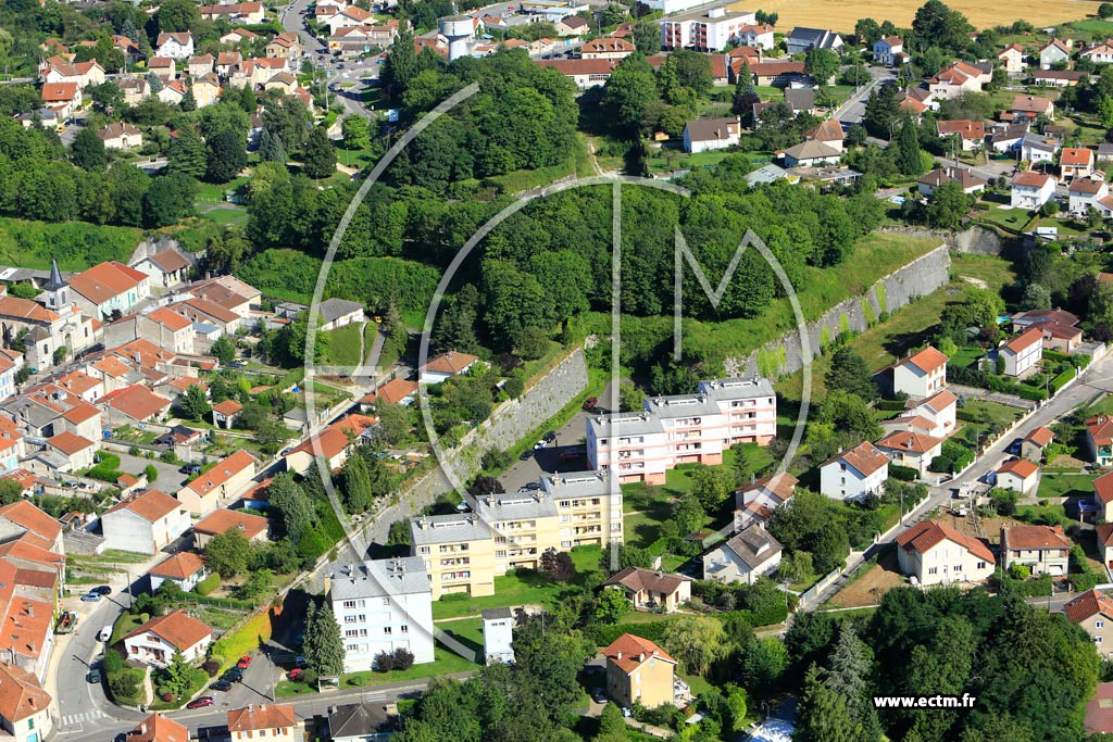 Photo arienne de Verdun (Dieu du Trice)