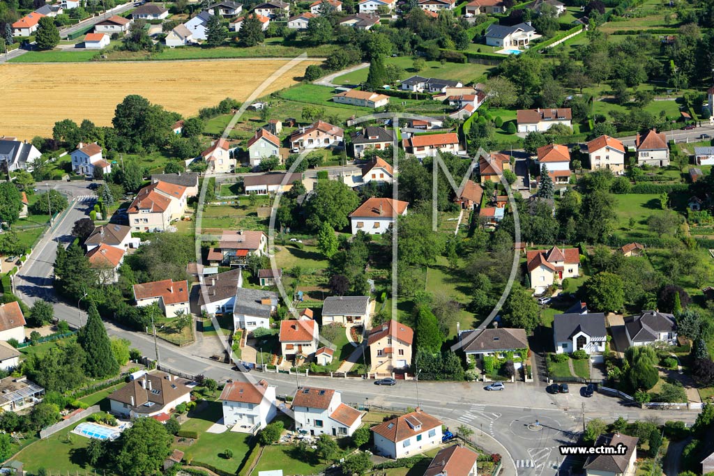 Photo arienne de Verdun (Dieu du Trice)