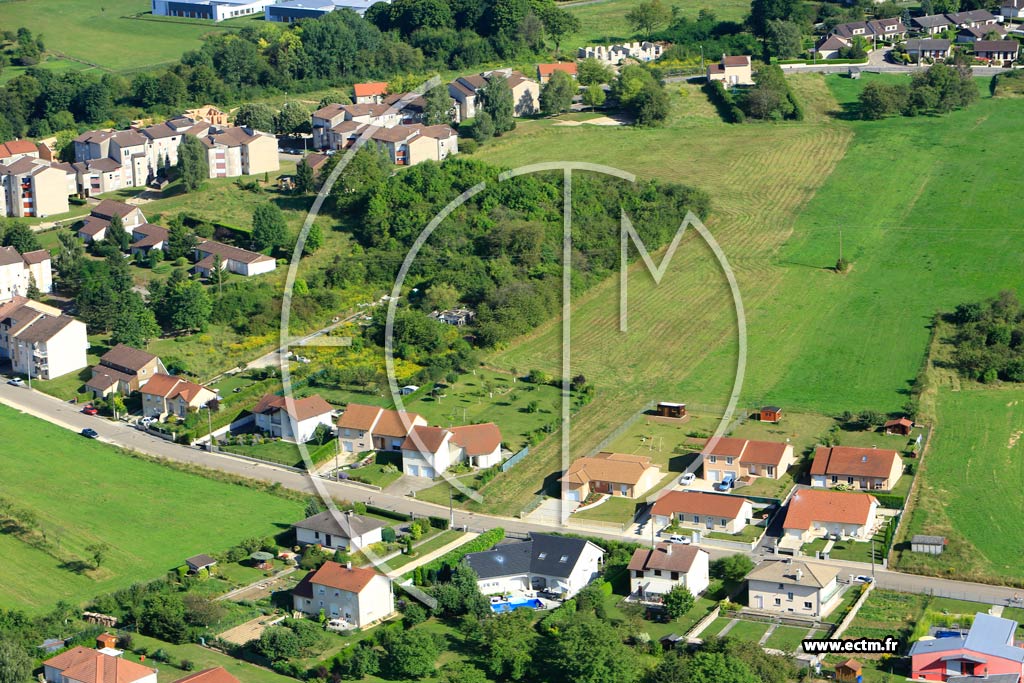 Photo arienne de Verdun (Faubourg du Pav)