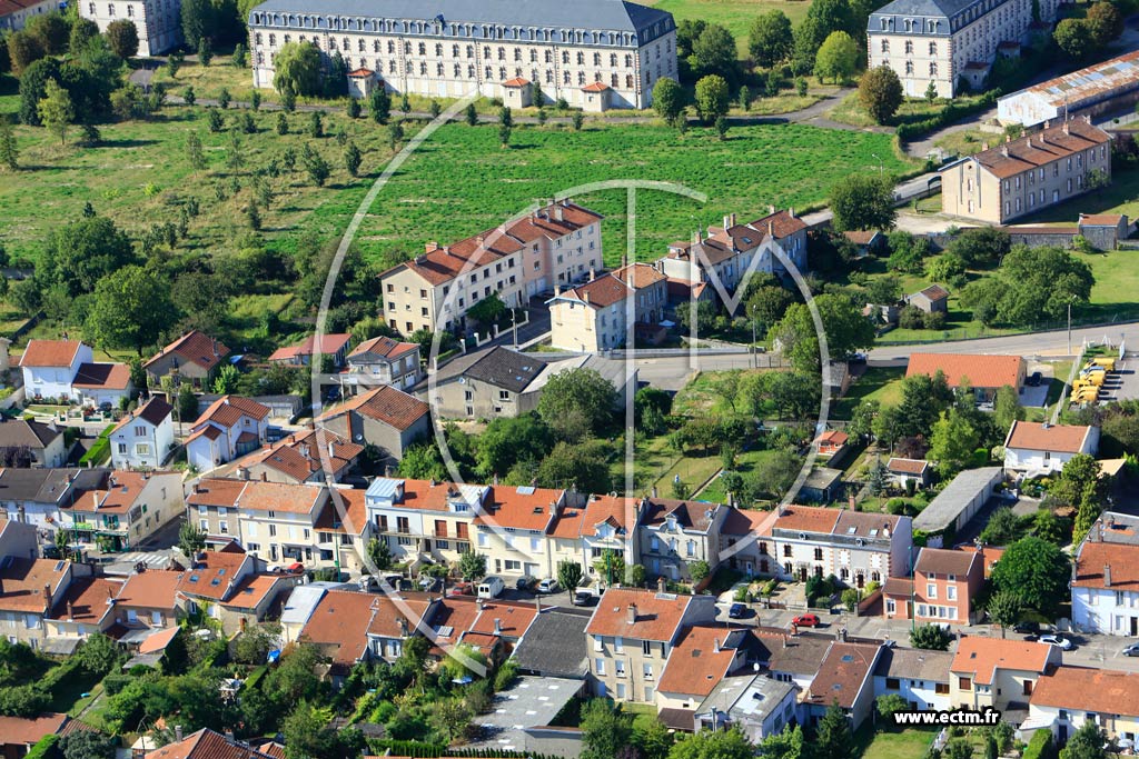 Photo arienne de Verdun (Faubourg du Pav)