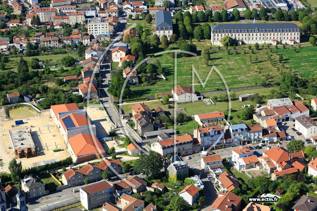 Photo arienne de Verdun (Faubourg du Pav)