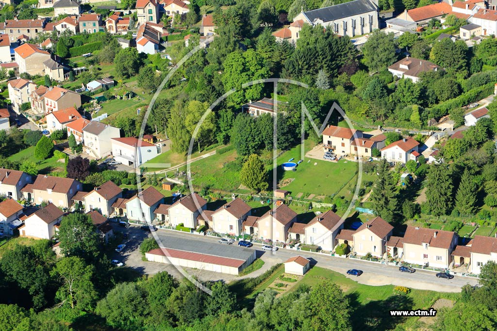 Photo arienne de Verdun (Glorieux)