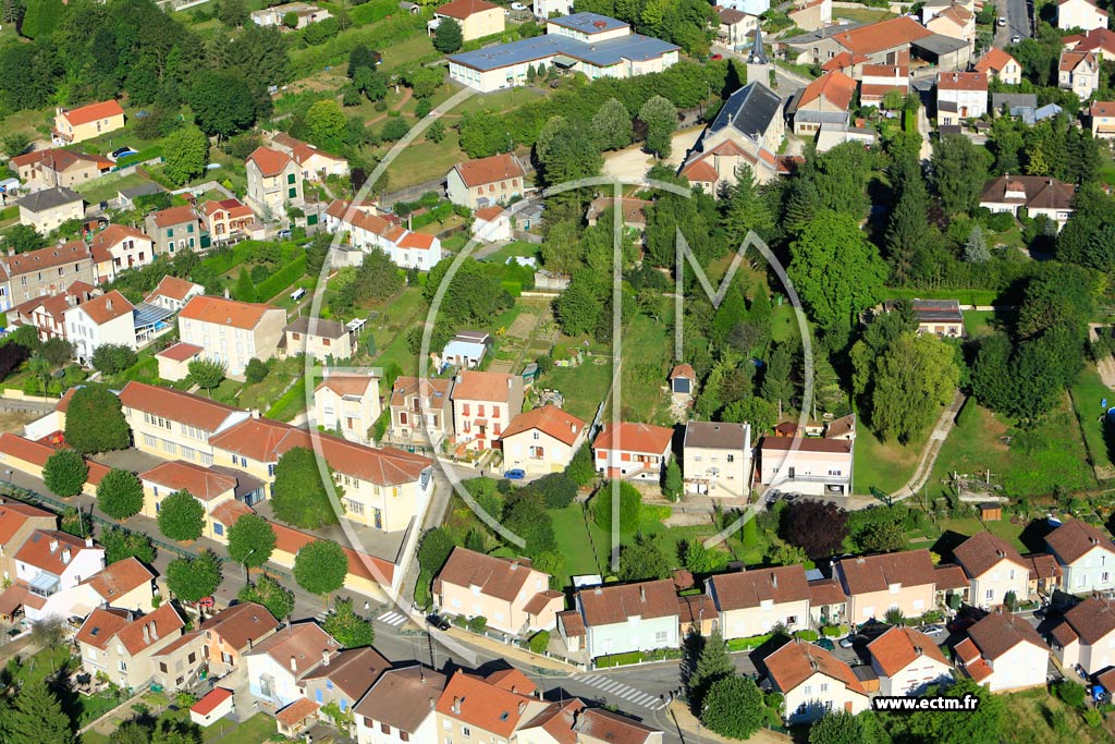 Photo arienne de Verdun (Glorieux)