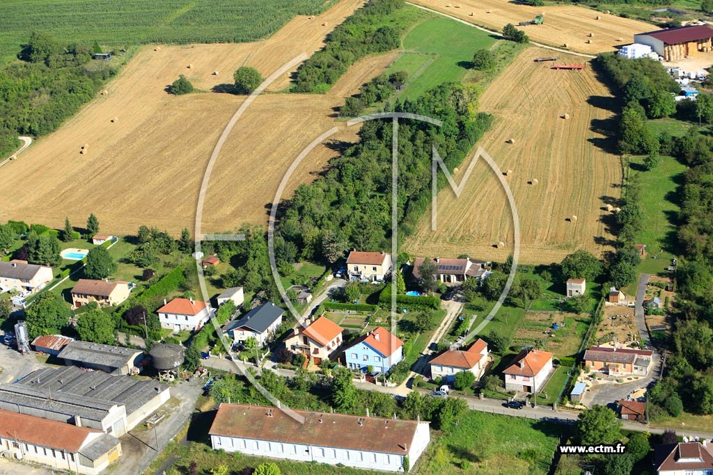 Photo arienne de Verdun (Glorieux)