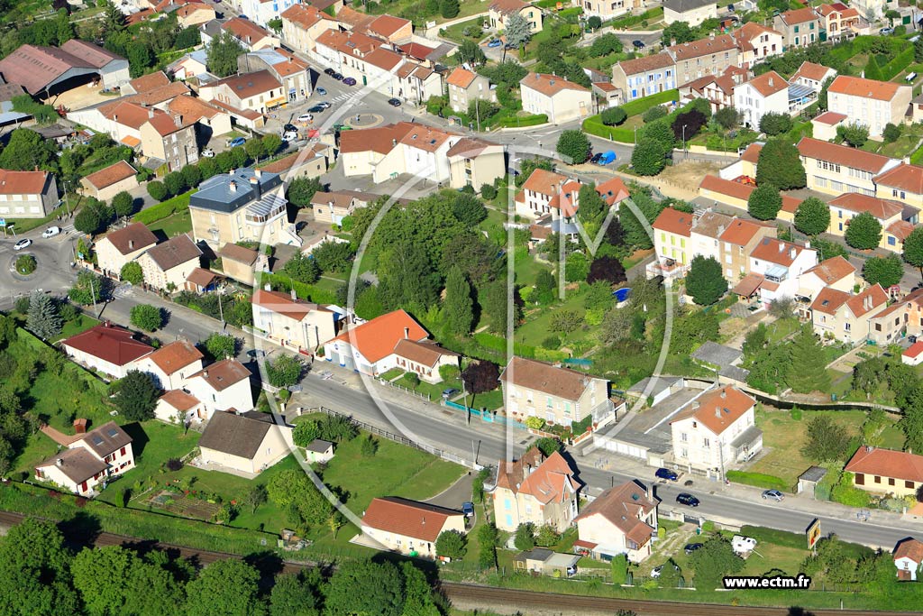 Photo arienne de Verdun (Glorieux)