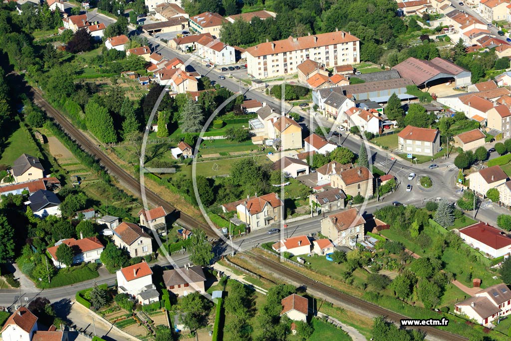 Photo arienne de Verdun (Glorieux)