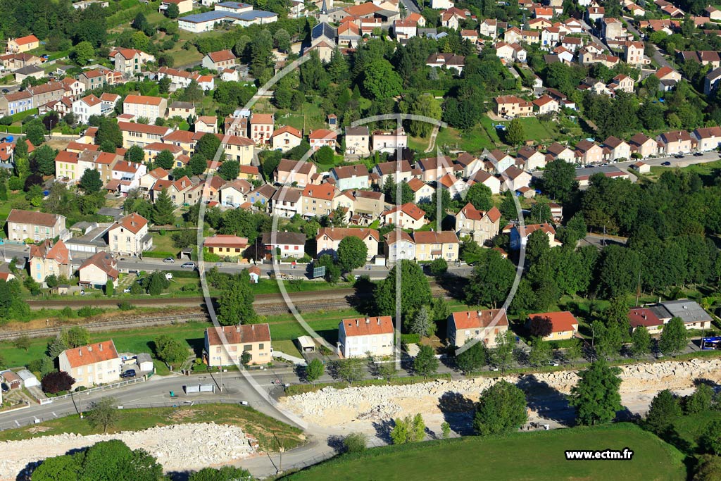 Photo arienne de Verdun (Glorieux)