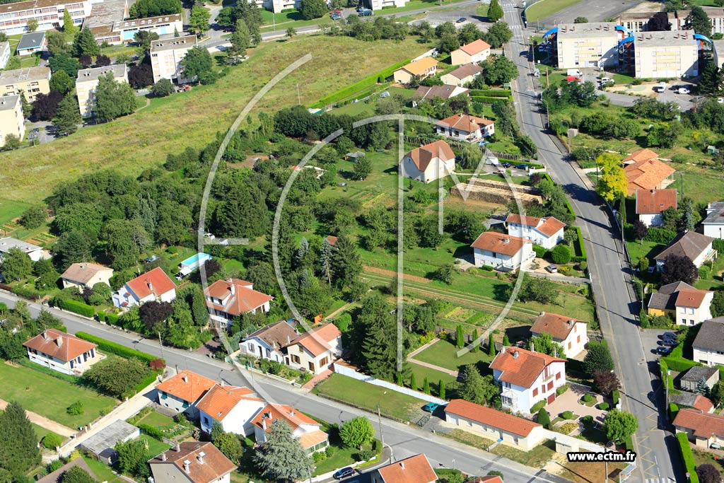 Photo arienne de Verdun (Les Planchettes)