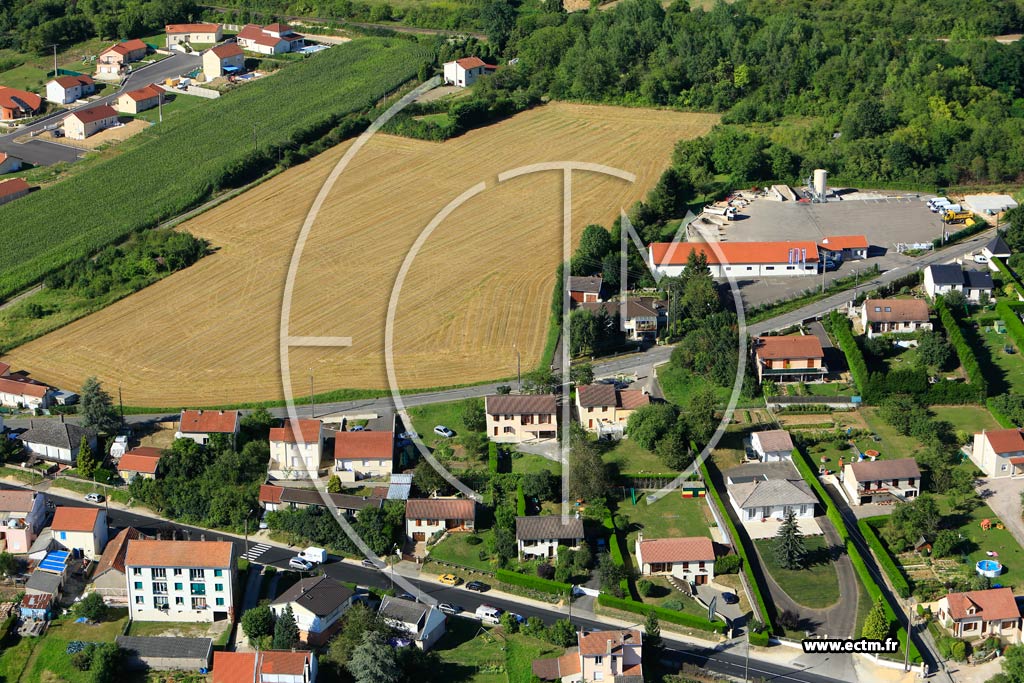 Photo arienne de Verdun (Quartier Driant)