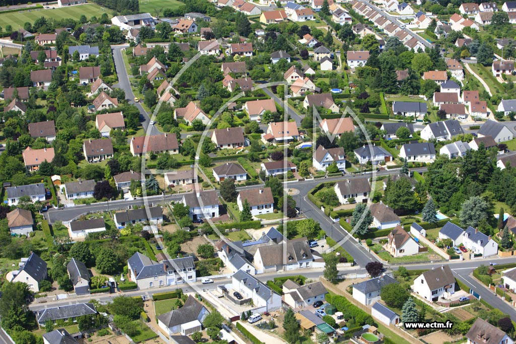 Photo arienne de Saint-Gervais-la-Fort (La Poissonnire)