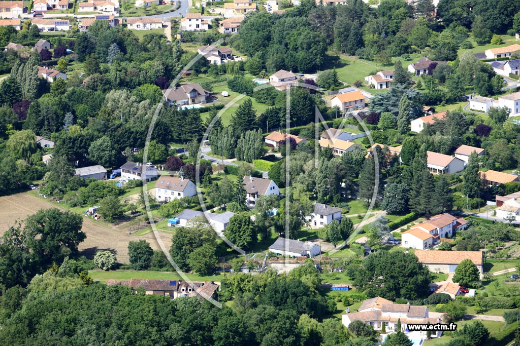 Photo arienne de Mignaloux-Beauvoir (Gros Puits)