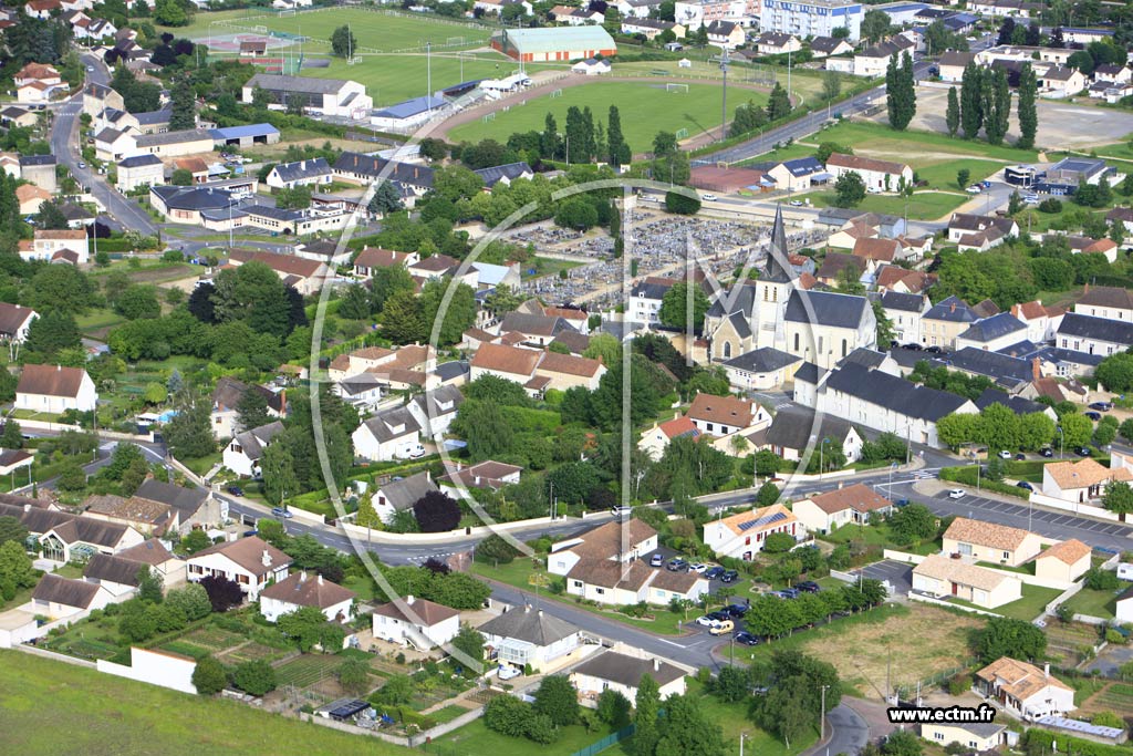 Photo arienne de Naintr (Centre)