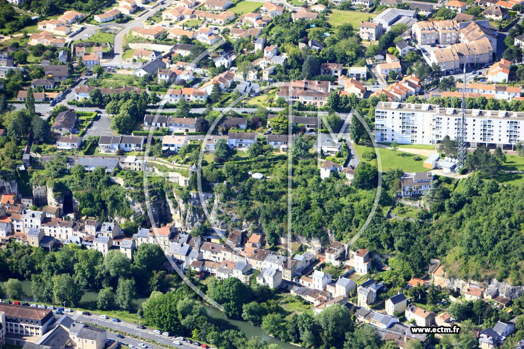 Photo arienne de Poitiers (Couronneries)