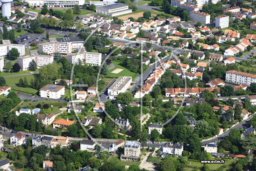 Photo arienne de Poitiers (Trois-Cits)