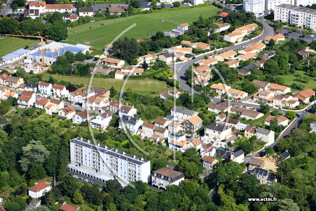 Photo arienne de Poitiers (Trois-Cits)