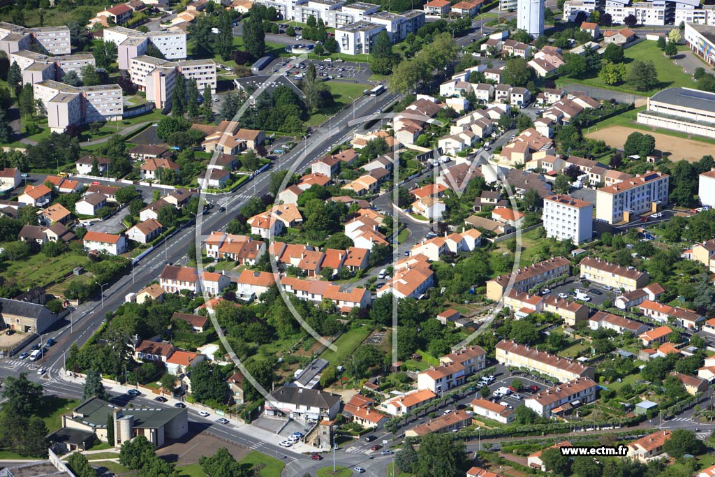 Photo arienne de Poitiers (Trois-Cits)