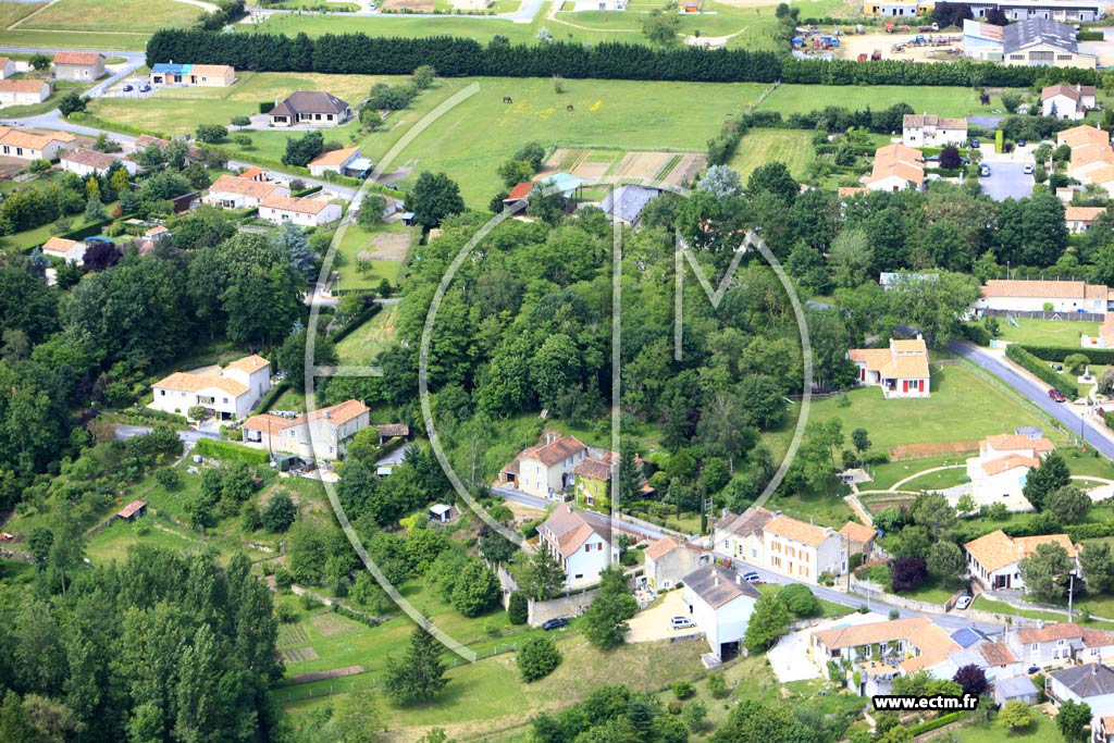 Photo arienne de Saint-Maurice-la-Cloure