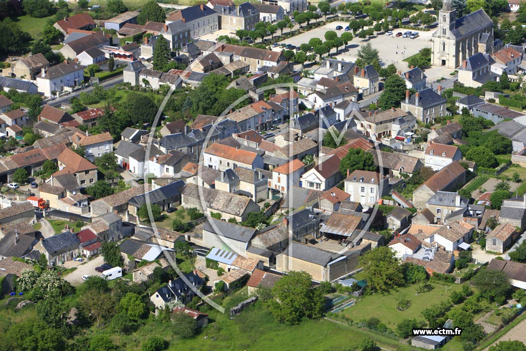 Photo arienne de Vouneuil-sur-Vienne (Centre)