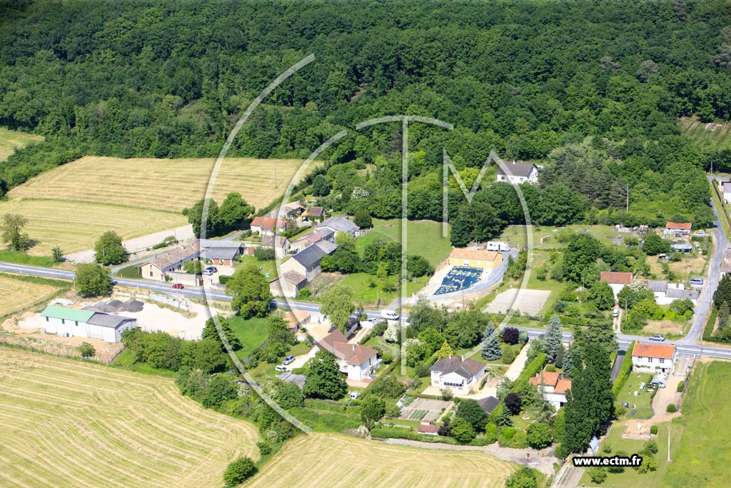 Photo arienne de Vouneuil-sur-Vienne (Villiers)