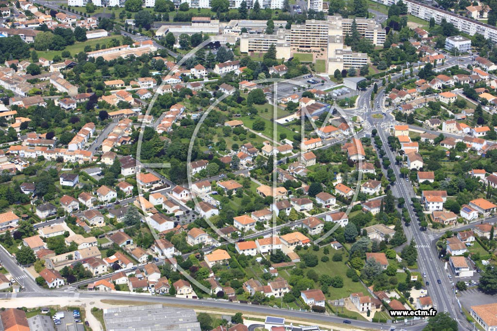 Photo arienne de Angoulme (Garenne)