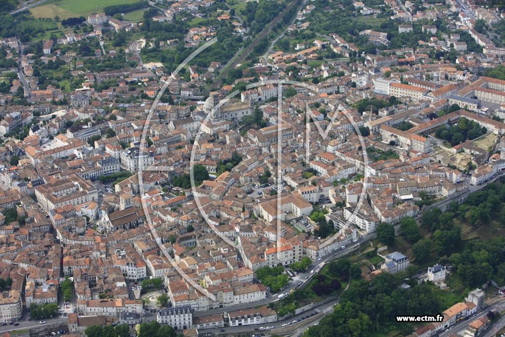 Photo arienne de Angoulme (Plateau)