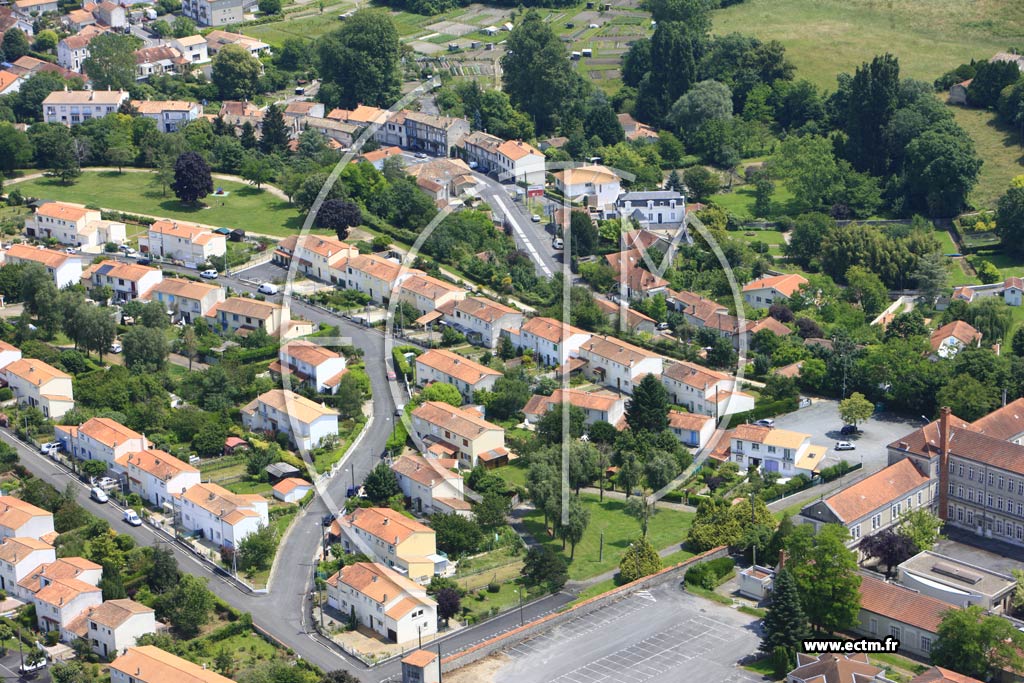 Photo arienne de Angoulme (Plateau)