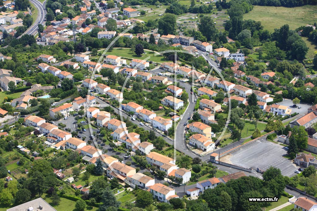 Photo arienne de Angoulme (Plateau)