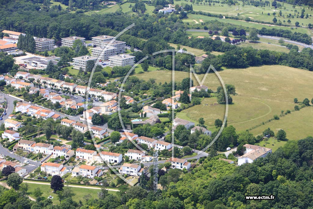 Photo arienne de Angoulme (Plateau)