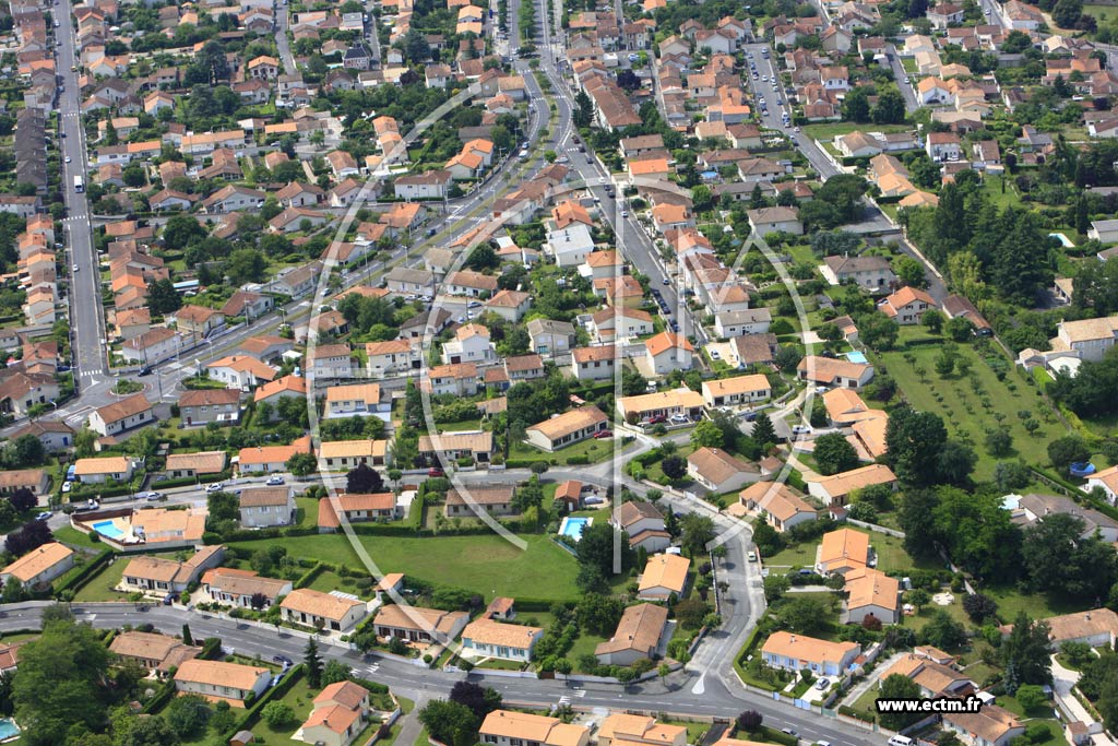 Photo arienne de Angoulme (Saint-Cybard)