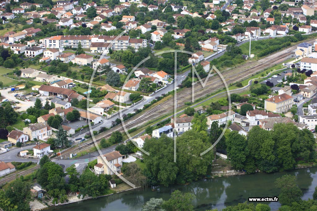 Photo arienne de Magnac-sur-Touvre (Relette)