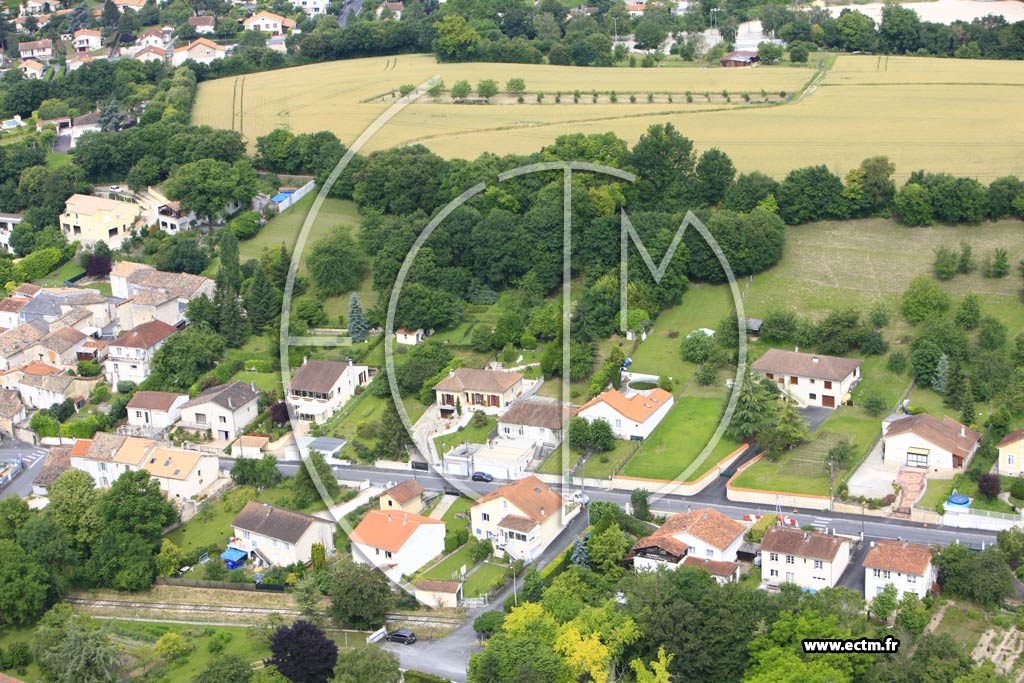 Photo arienne de Ruelle-sur-Touvre (Vaugeline)