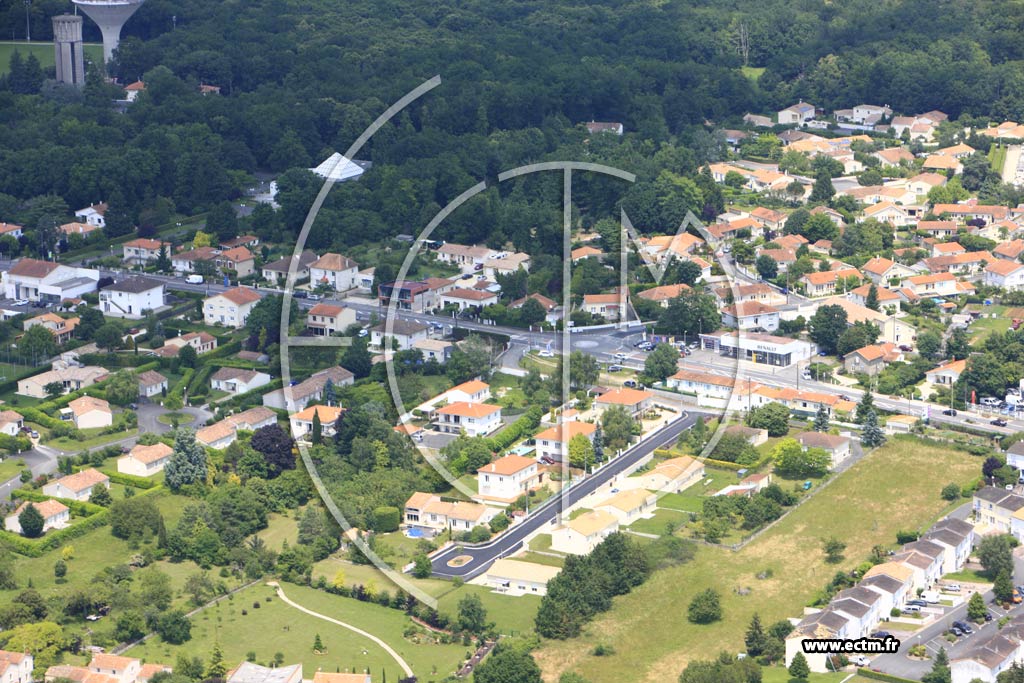 Photo arienne de Soyaux (Champ de Manoeuvres Est)