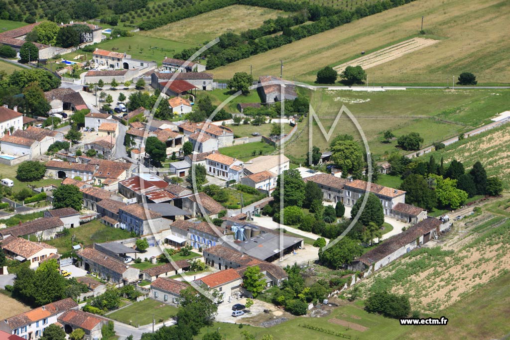 Photo arienne de Sigogne (La Jarrie)