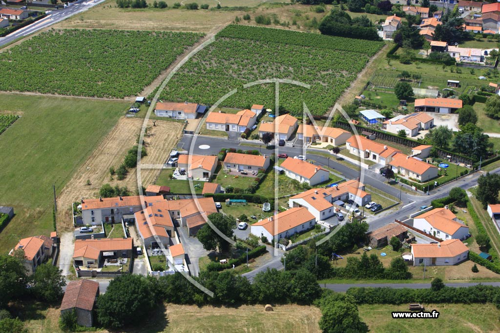 Photo arienne de La Chapelle Heulin (La Bernardire)