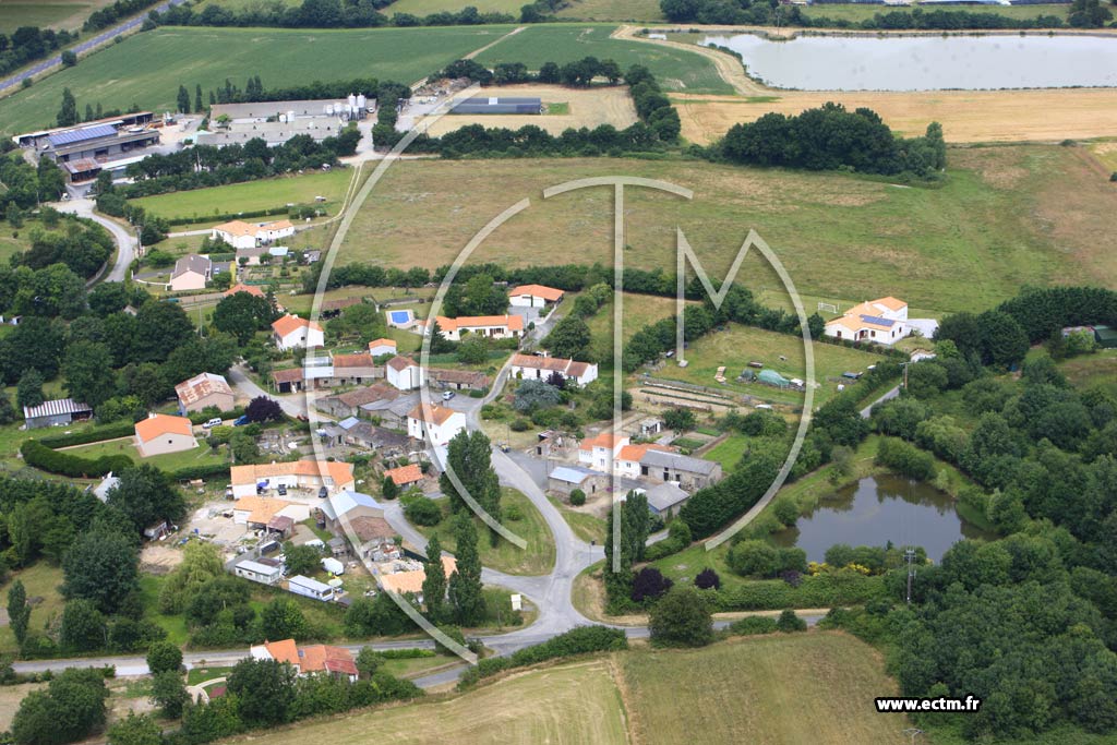 Photo arienne de Le Bignon (La Hauture)