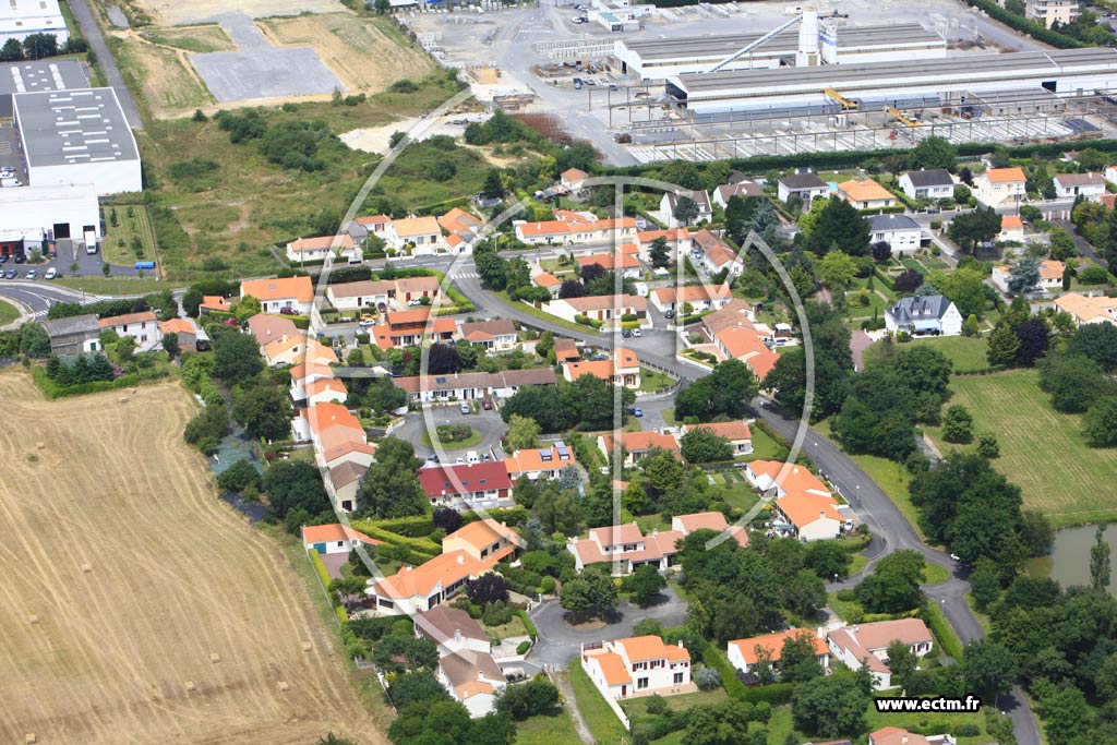 Photo arienne de Les Sorinires (Les Landes Vertes)