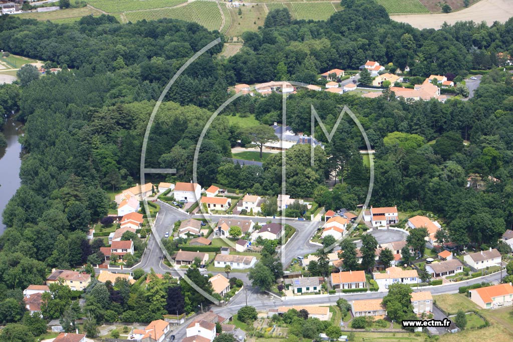 Photo arienne de Pont-Saint-Martin (La Pigossire)