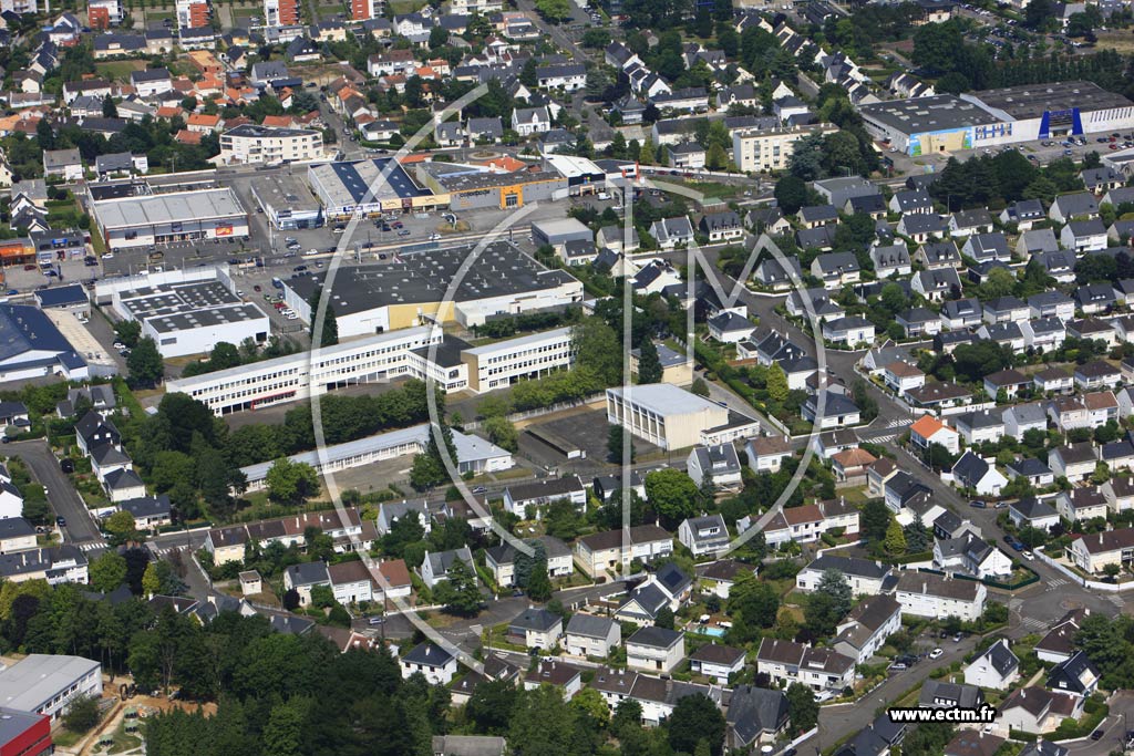 Photo arienne de Saint-Herblain (Les Thbaudires)