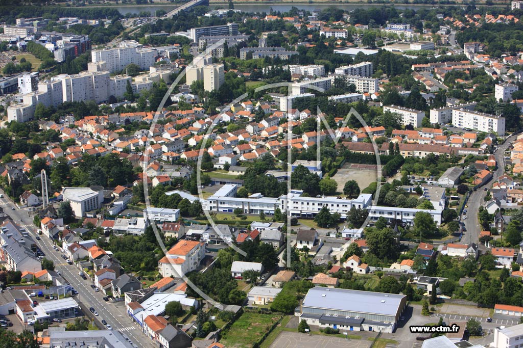 Photo arienne de Saint-Sbastien-sur-Loire (Garillre)